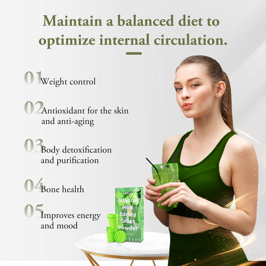 FlexGo Milk-Enhanced Barley Green Drink | Your Daily Natural Energy Boost - 7 Pack